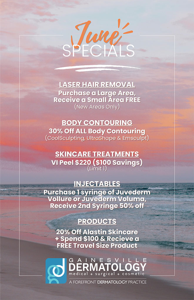 Dermatology Specials In Gainesville, FL